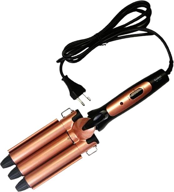 WILCOON Professional hair curler personal experts 30 seconds hot triple hair curler Electric Hair Curler