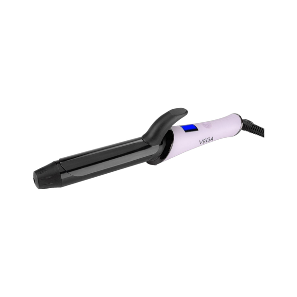VEGA Mini Hair Curler for Women with 25 mm Barrel, Auto Cut Off, Travel Friendly Electric Hair Curler