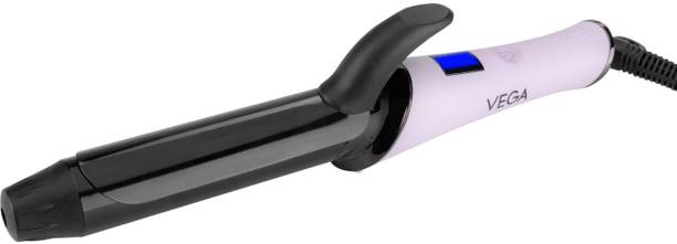 VEGA Mini Hair Curler for Women with 25 mm Barrel, Auto Cut Off, Travel Friendly Electric Hair Curler