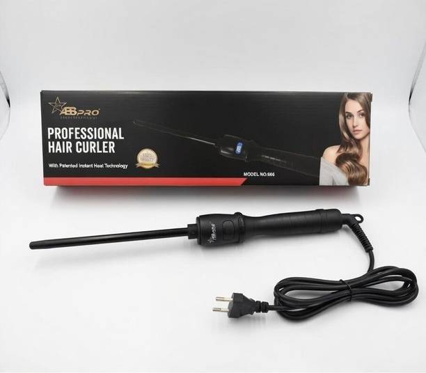 JOMLY Chopstick Hair Curler Ceramic Coated Barrel, Quick Heat, Cool Tip, Safety Stand Electric Hair Curler