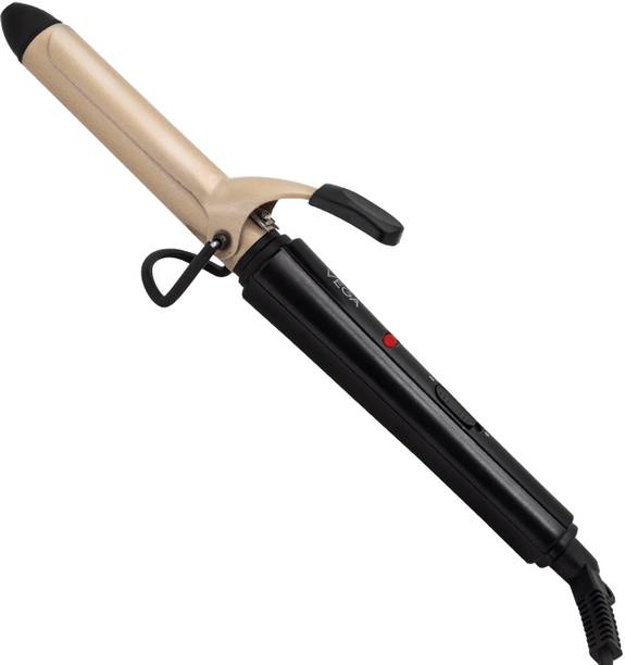 VEGA VHCH-02 Ease Curl for Women for Bouncy Hair (Black & Gold) Electric Hair Curler