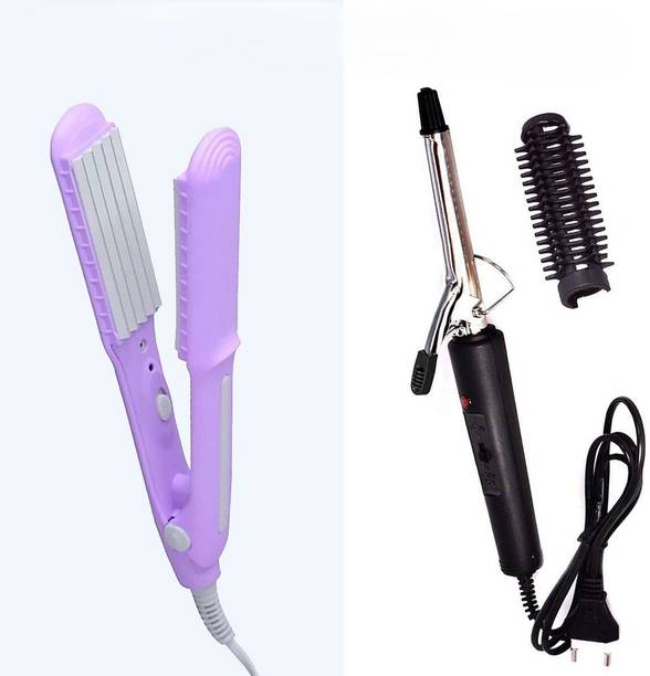CURLEX Women Hair Curler and Hair Crimper Machine | Hair Styler Machines Electric Hair Curler
