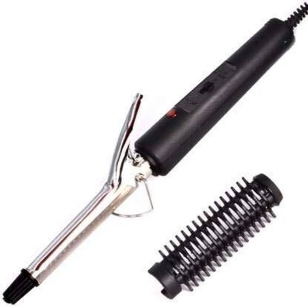 geutejj Hair Curler Iron Rod Brush Styler for Women Professional Hair Curler Tong 0149 Electric Hair Curler