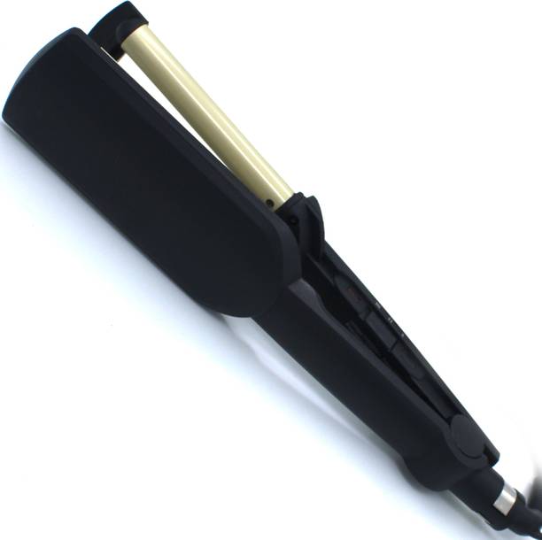 QGS Ceramic Professional Anti-Static Curling Iron Frizz-Free Silk Smooth Tangle-Free Electric Hair Curler