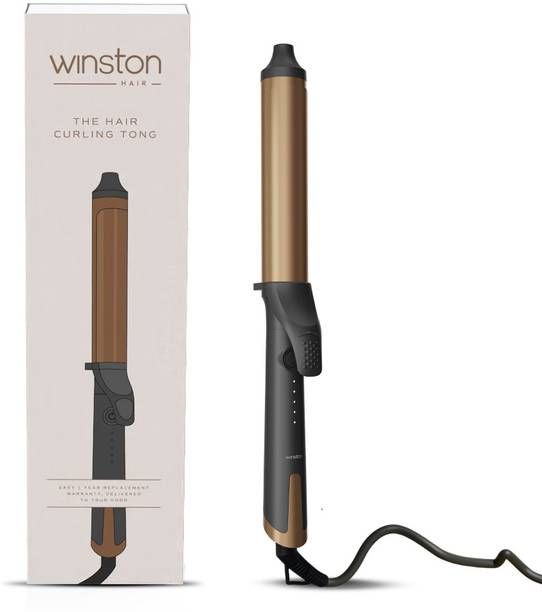 Winston Hair Curler Tong for Women with Ceramic Coating Plate Electric Hair Curler