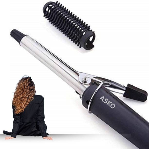 ASKO Professional Hair Curler 471B | Frizz-Free Smooth Curls | For All Hair Types Electric Hair Curler