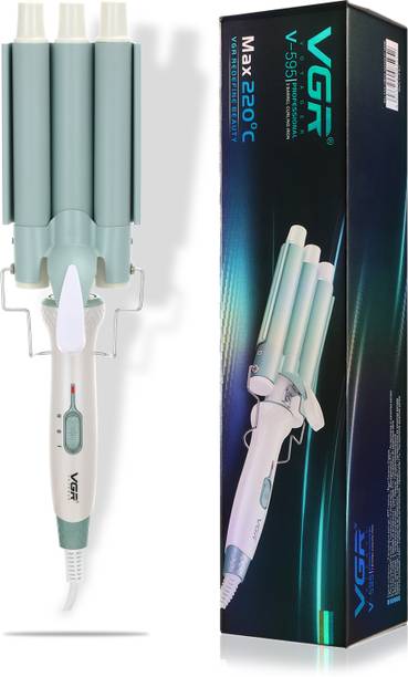 VGR V-595 Professional 3 Barrel Electric Hair Curler
