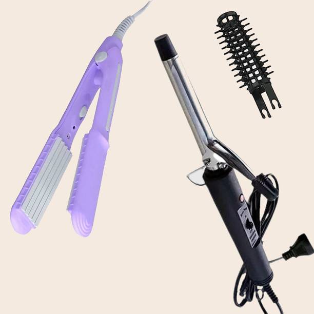 CURLEX Women Hair Curler & Hair Crimper Machine | Hair Styler Machines | Electric Hair Curler