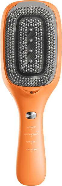 touchbeauty Rechargeable Red Light Therapy Hair Brush for Healthy Scalp Electric Hair Styler