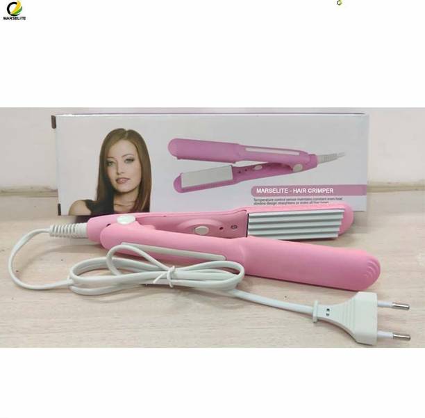 MARSELITE Mini Hair Crimping Tool for Girls Electric Hair Styler