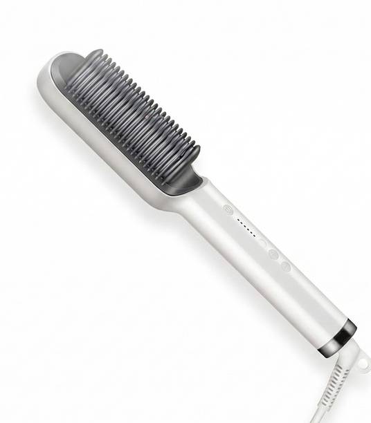 Vibrona Hair Straightener Comb with Multiple Heat Levels for Different Hair Textures Electric Hair Styler