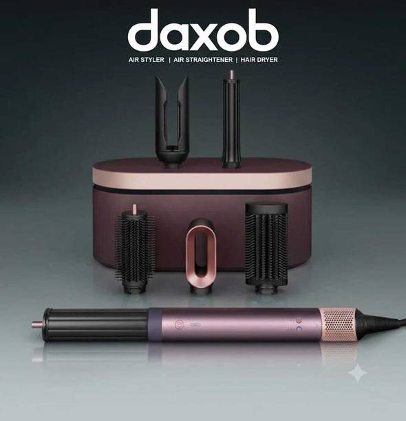 DAXOB 6-in-1 Air Styler for Women & Men | Multi-Styling Hair Dryer 1700 Watts Electric Hair Styler