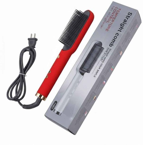 Frinzoo Ceramic Ionic Hair Styler Brush with Safe Grip Handle Electric Hair Styler