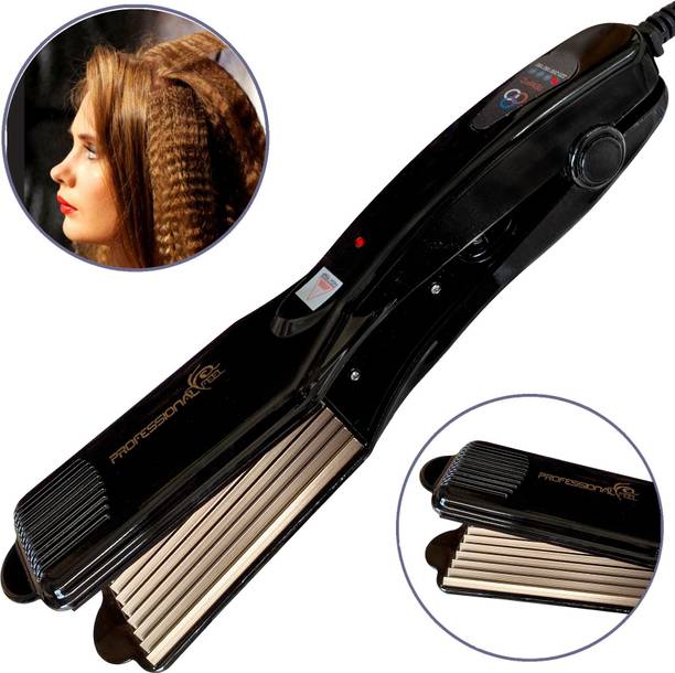 PROFESSIONAL FEEL Micro Hair Crimper With 4 X Protection Ceramic Coating Electric Hair Styler