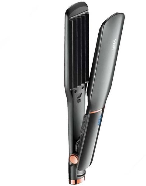 VGR V-519C Professional Hair Crimper with LED Display and 7 Temperature Settings Electric Hair Styler