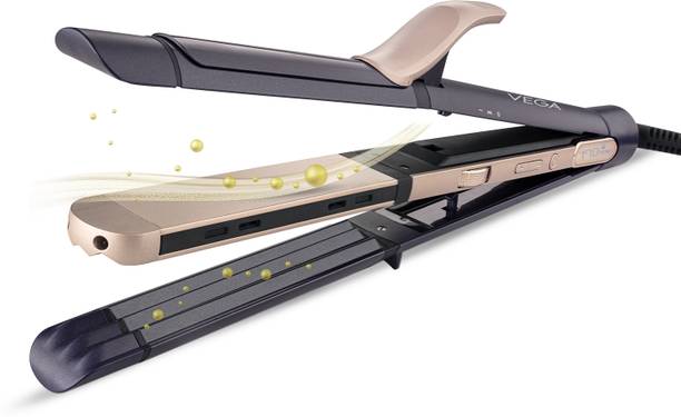 VEGA VHSCC-08 Ionic 3 in 1 Hair Styler: Straightener, Curler & Crimper Electric Hair Styler