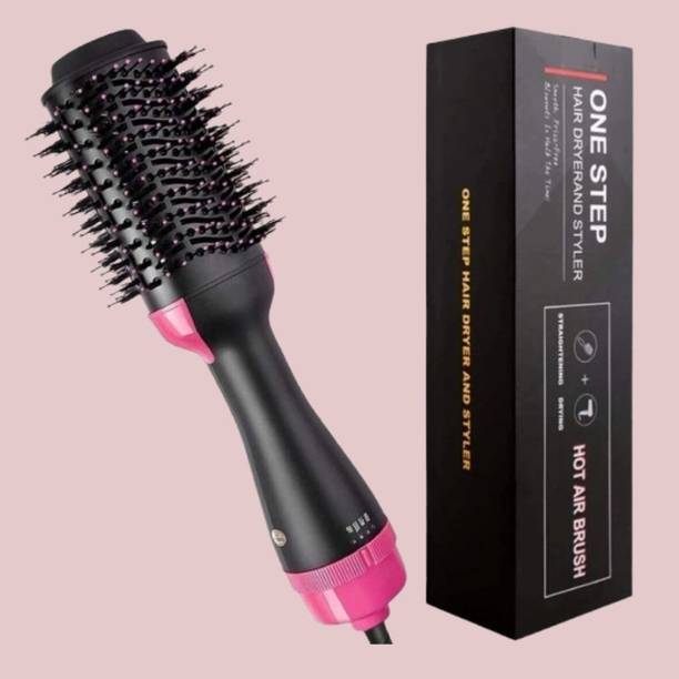 RAVYAENTERPRISES Hair Straightening and Volumizing Brush Styling Tool Electric Hair Styler