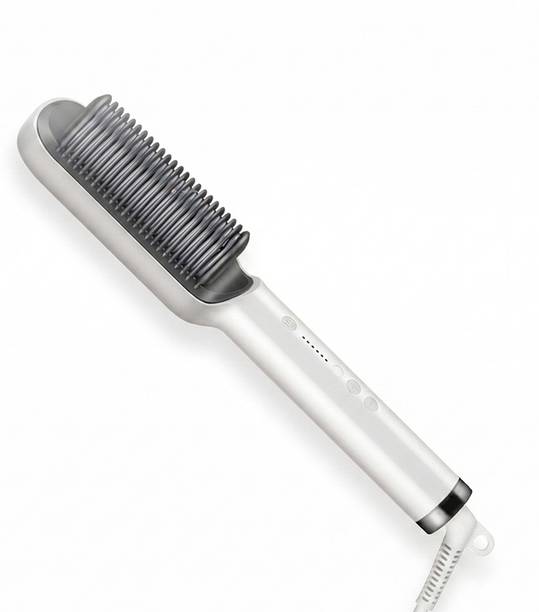 Vibrona Hair Straightening Brush with Frizz Control and Fast Heating Technology Electric Hair Styler