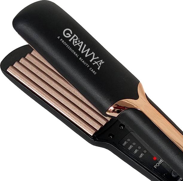 Grawya Professional Hair Crimper With 4 X Protection Coating Electric Electric Hair Styler