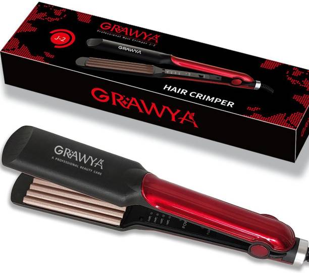 Grawya Professional Hair Crimper With 4 X Protection Coating Electric Hair Crimp & Style Curler Electric Hair Styler