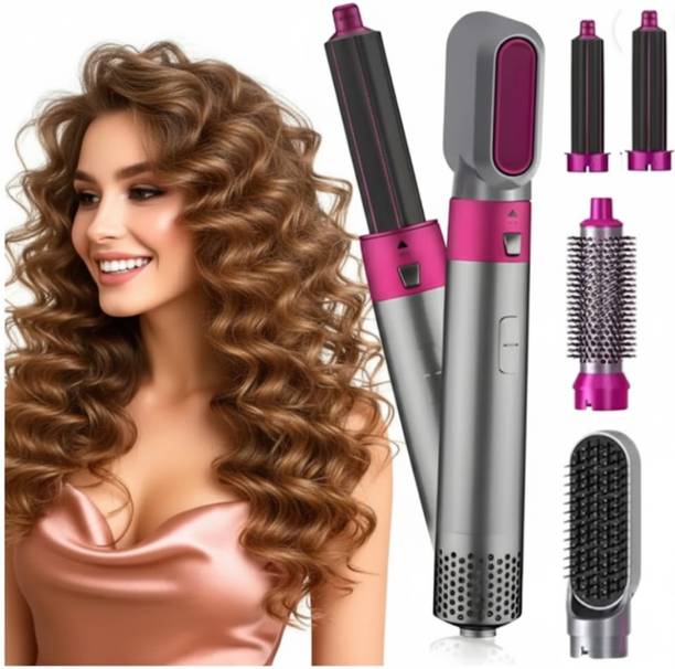 SmartTech Hot Air Brush Dryer & Straightener Cool Shot, Quick Drying & Volumizing Electric Hair Styler