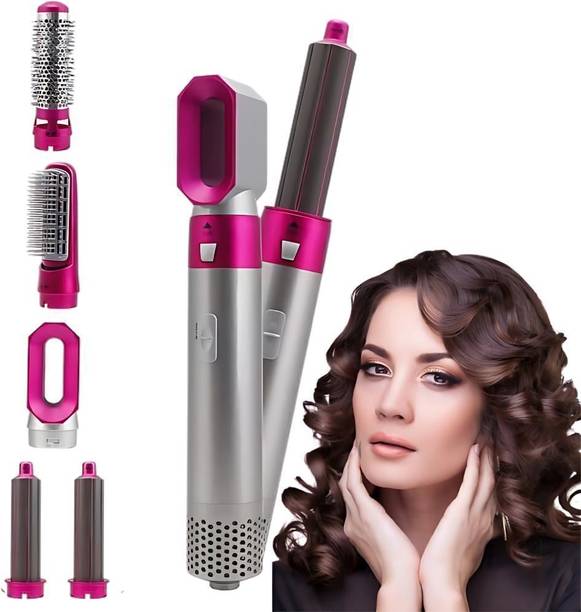 BazaarNest 5 in 1 Hair Styler For Women Multifunctional Styling Tool With 5 Attachments Electric Hair Styler