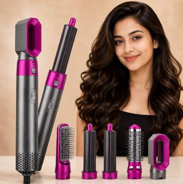 Wellfinity WF-Hot Air Styler-5in1-Hair Dryer Brush-Multi Hair Styling-01 Electric Hair Styler