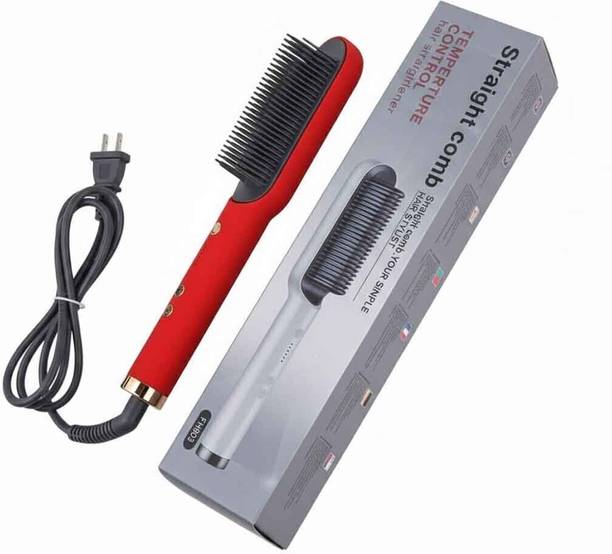 Frinzoo 2 in 1 Electric Hair Styling and Straightening Comb Electric Hair Styler