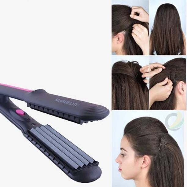 MARSELITE Girl's Mini Crimping Styler Machine 8006 - Crimping Hair Machine (Hair Crimper) Electric Hair Styler