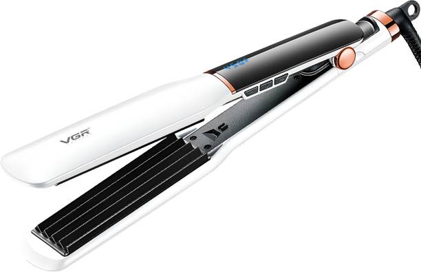 VGR V-519C Professional Hair Crimper with LED Display and 7 Temperature Settings Electric Hair Styler