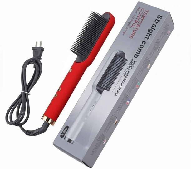 Frinzoo Smooth Straight Hair Brush with Ionic Conditioning Electric Hair Styler