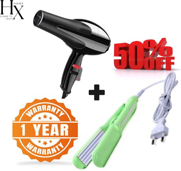 HIGHEX 6130DRYER-8006CRIMPER Electric Hair Styler