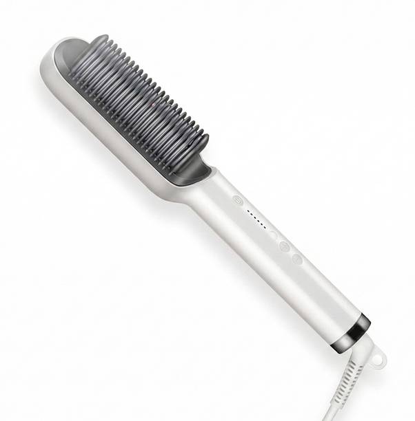 Vibrona Hair Straightener Brush with Quick Heating and Comfortable Easy Grip Handle Electric Hair Styler