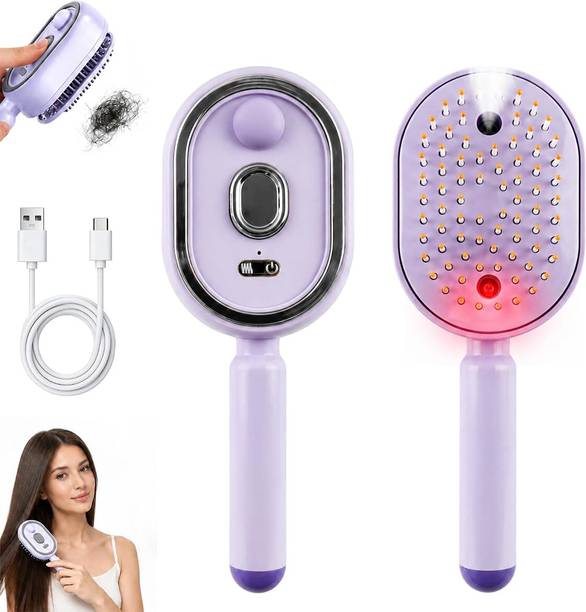 gustave Electric Mist Spray Hair Brush Comb Electric Hair Styler