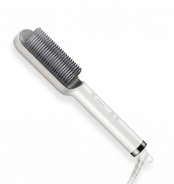 Vibrona Hair Straightening Styling Brush with Safe Heating Technology and Easy Operation Electric Hair Styler