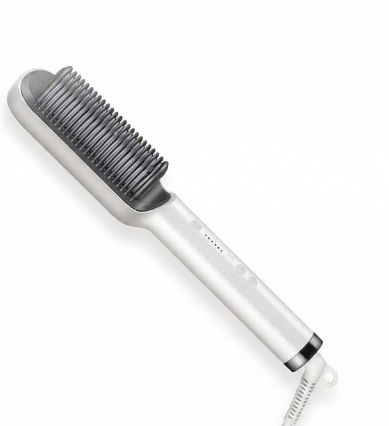 Vibrona Hair Straightening Brush with Multiple Heat Modes and Ceramic Coating Electric Hair Styler