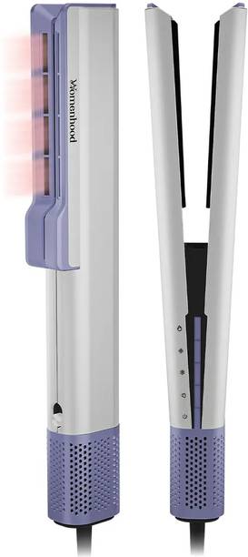 WOMENHOOD Air Straightener & Dryer 2-in-1 Fast Drying No Hot Plates, Frizz-Free Shiny Hair Electric Hair Styler