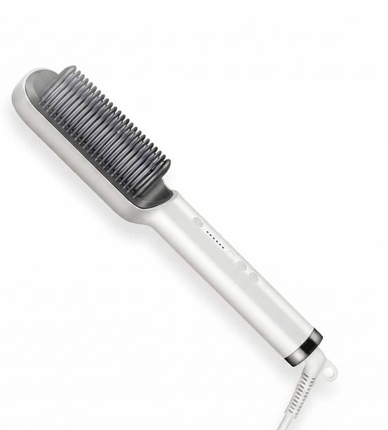 Vibrona Hair Styling Comb with Ceramic Heating Teeth for Smooth and Silky Hair Finish Electric Hair Styler