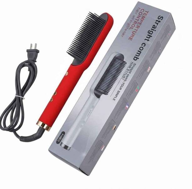 Frinzoo Electric Ceramic Comb for Frizz Free Straight Hair Electric Hair Styler