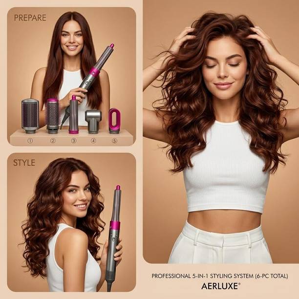 pansuriya sales 5-In-1 Hot Air Styler Electric Hair Styler