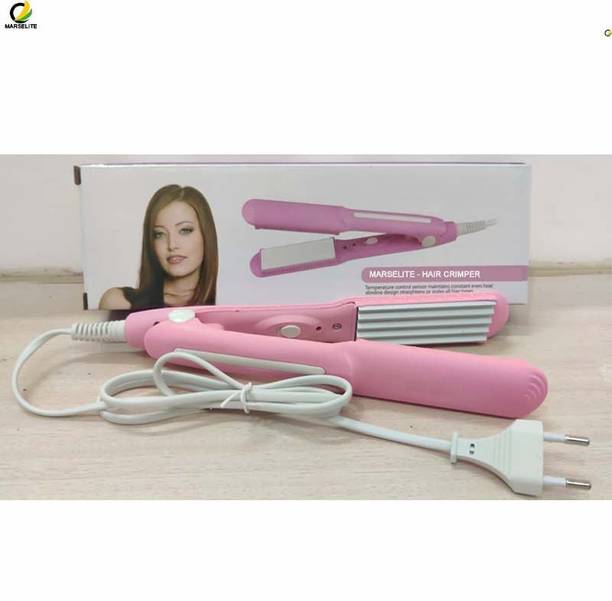 MARSELITE Lightweight Mini Hair Crimper Iron Electric Hair Styler