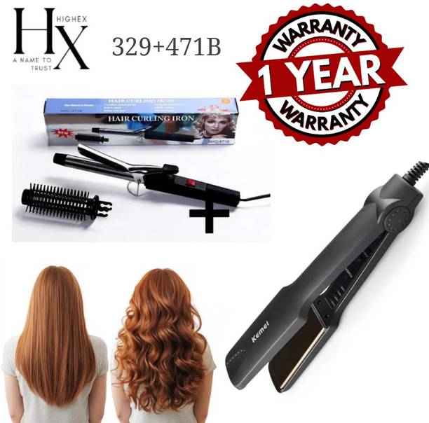 HIGHEX KM329-471B-HAIR-STYLING-KIT Electric Hair Styler