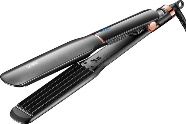 VGR V-519C Professional Hair Crimper with LED Display and 7 Temperature Settings Electric Hair Styler