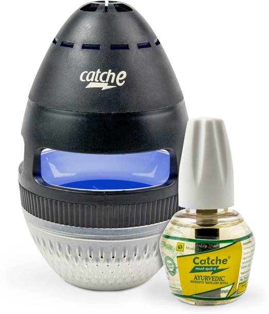 Catche must-quit-o Catche trapellent refill Electric Insect Killer Indoor Outdoor - Pack of 4 Electric Insect Killer Indoor, Outdoor