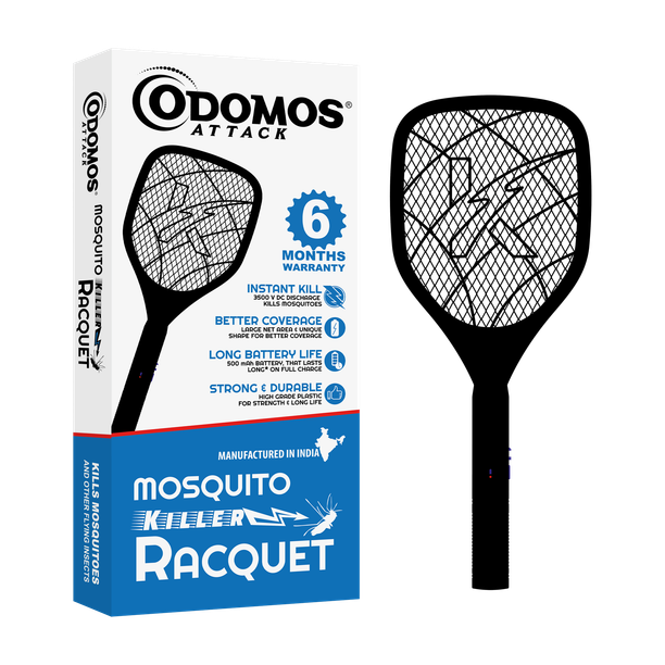 Odomos Attack mosquito killer racquet Electric Insect Killer Indoor