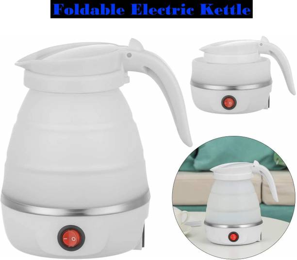 ZURU BUNCH Travel Foldable Electric Kettle Food Grade Silicone Portable Collapsible Kettle Electric Kettle
