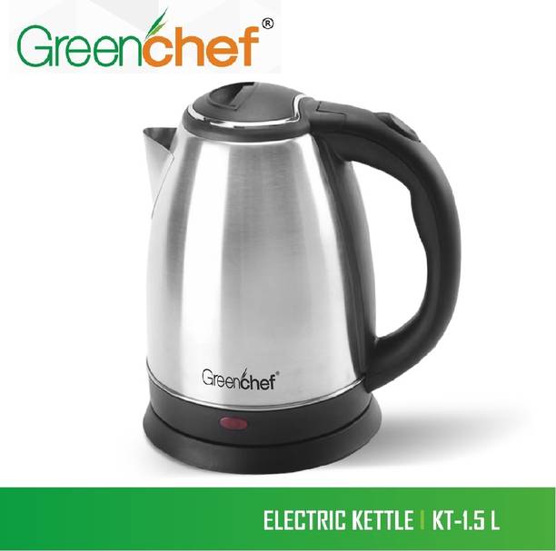 Greenchef Swift 1.5 Litre 1350 Watt Electric Kettle with Auto Shut-Off & 1 Year Warranty Beverage Maker