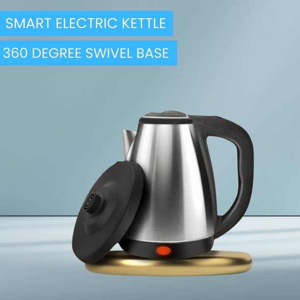 ROAR Electric Kettle with Stainless Steel Body, 2litre for boiling Tea/Coffee etcO333 Electric Kettle