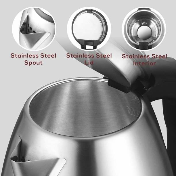 FIVANIO ® Hot Water Pot Portable Boiler Tea Coffee Heater Cordless Electric Kettle M424 Multi Cooker Electric Kettle
