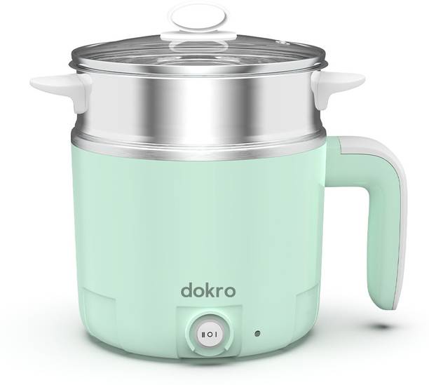 dokro MultiCookPot MultiKettle with Dual Power Modes (325W & 650W) | SS304 Multi Cooker Electric Kettle